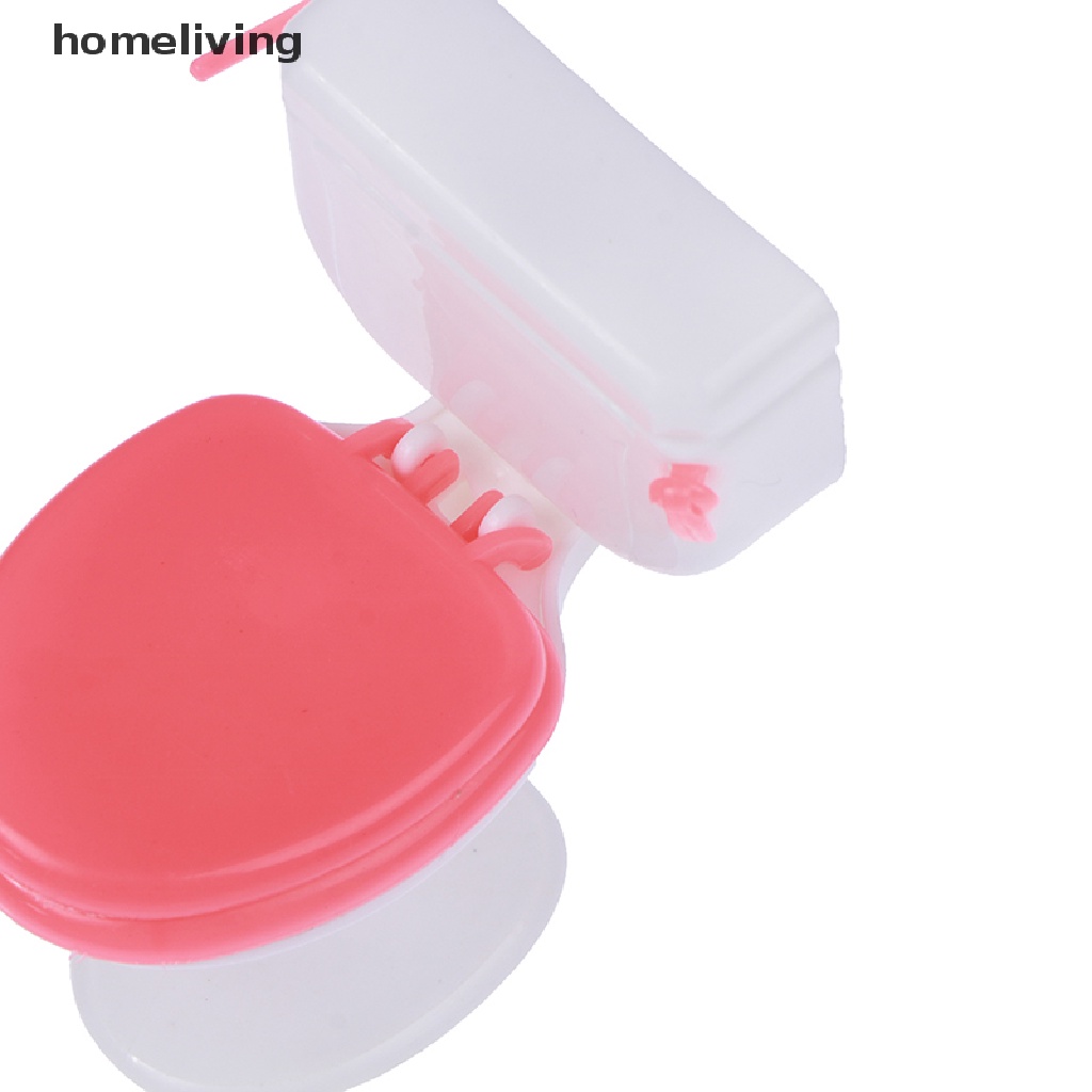 Mô Hình Toilet Trang Trí Nhà Búp Bê Phong Cách Vintage