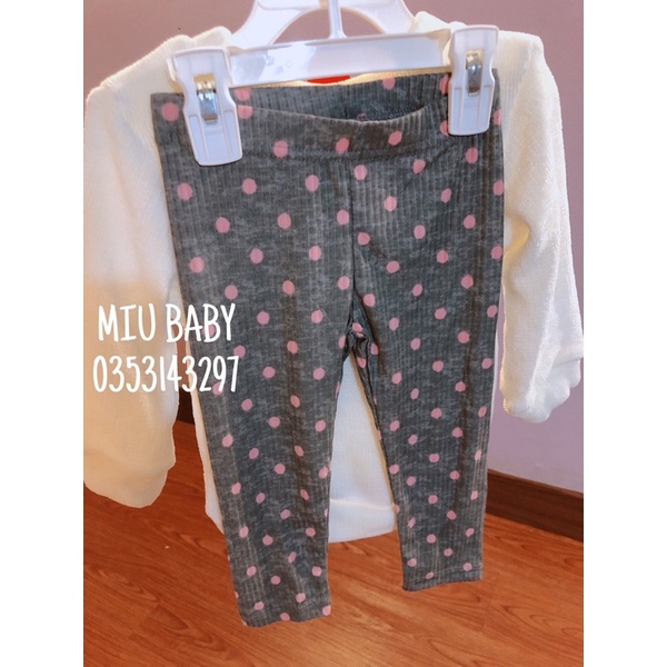 Set bộ Mickey len trắng đỏ xám bé gái nguyên móc xịn đét