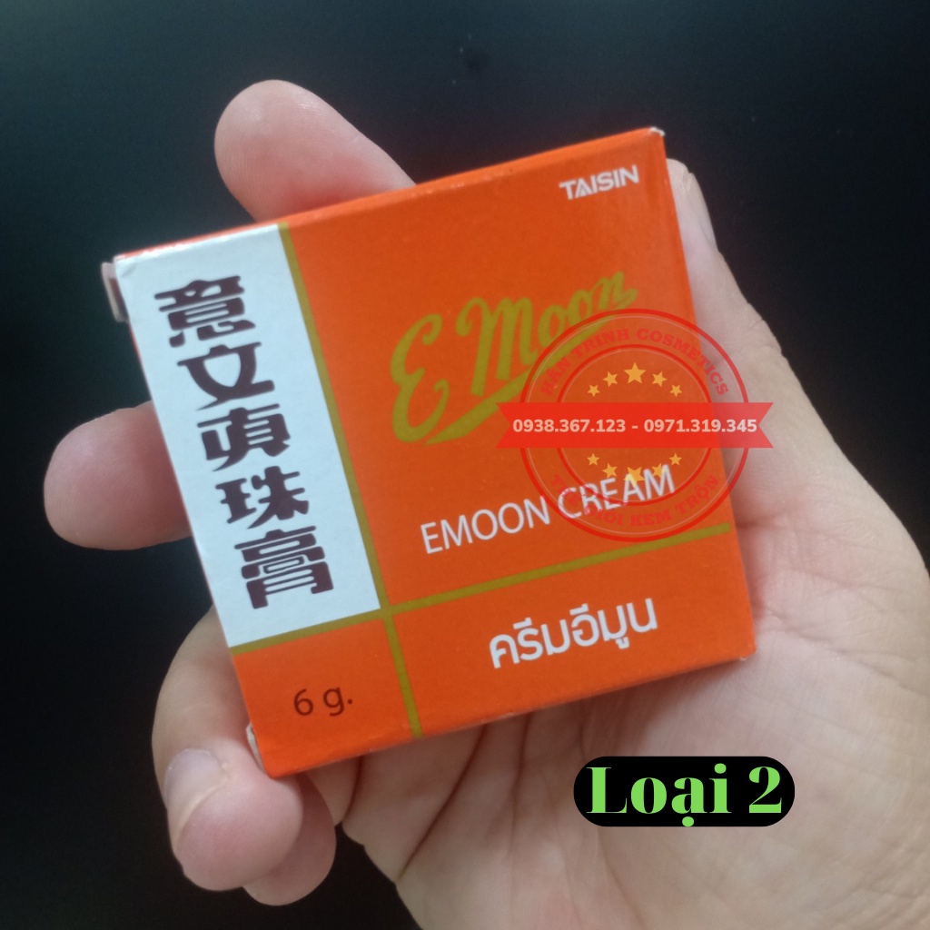 Kem Emoon Thái Hàng Chính Hãng Giúp Dưỡng Trắng Mịn Da Hộp 6g - Mỹ Phẩm Hân Trinh