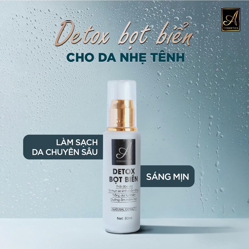 Detox bọt biển thải độc chữ A - Acometics -Mỹ phẩm Phương Anh