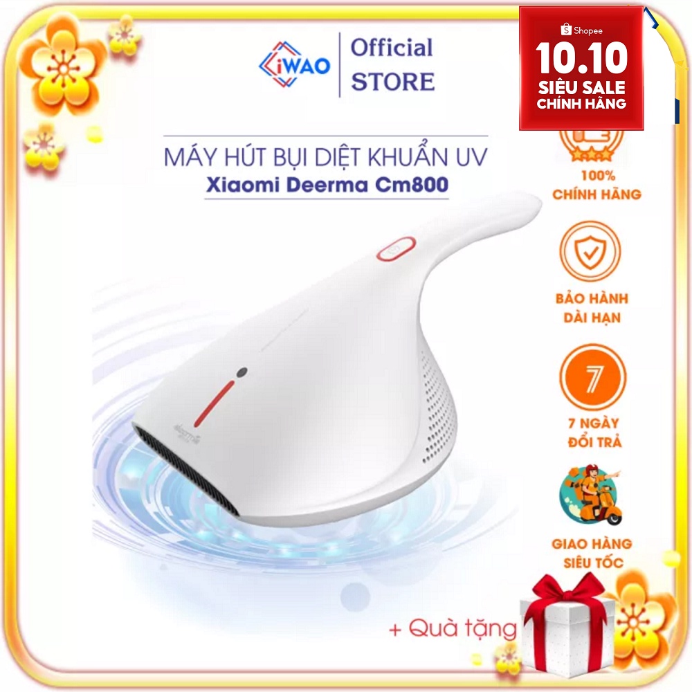 Máy Hút Bụi Đệm Giường Diệt Khuẩn UV Deerma CM800 Bảo Hành Chính Hãng