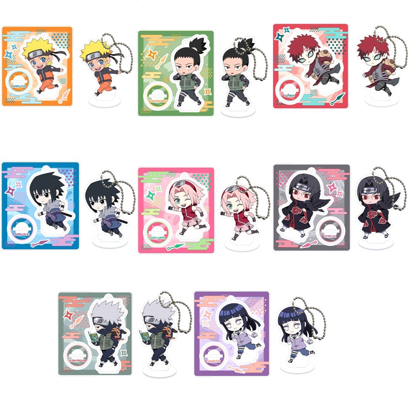 Đồ trang trí Nhân Vật Uchiha Sasuke Trong Naruto Bằng Acrylic