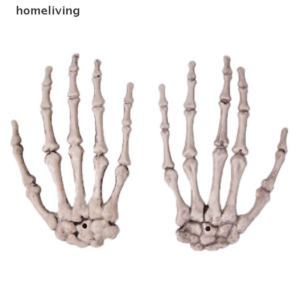 Bộ Xương Bàn Tay Hóa Trang Halloween Kinh Dị