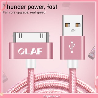 Dây cáp sạc / truyền dữ liệu olaf 100cm usb cho iphone 4 / 4s ipad 1 2 3