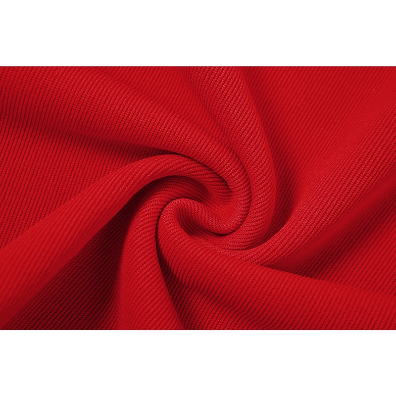 Set Đầm hai dây Kliou màu đỏ phong cách giáng sinh quyến rũ cho nữ