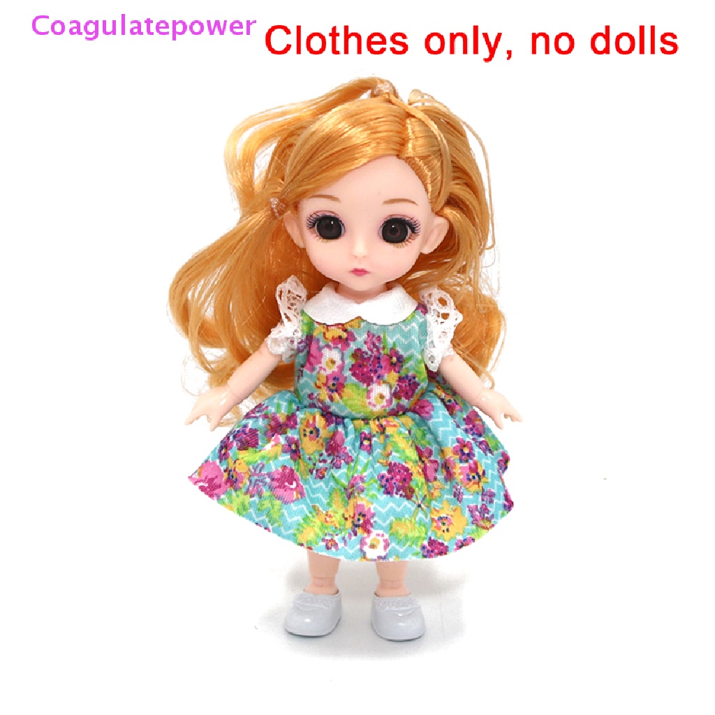 Bộ Đồ Thời Trang Xinh Xắn Cho Búp Bê 16CM