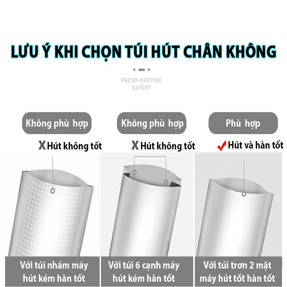 Máy hút chân không thực Phẩm P290B cao cấp, máy đóng gói thực phẩm hàng chính hãng, bảo hành 12 tháng