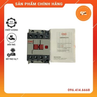Khởi động từ 1 pha 12a - 220v cjx2s-12 contactor cnc electric chính hãng