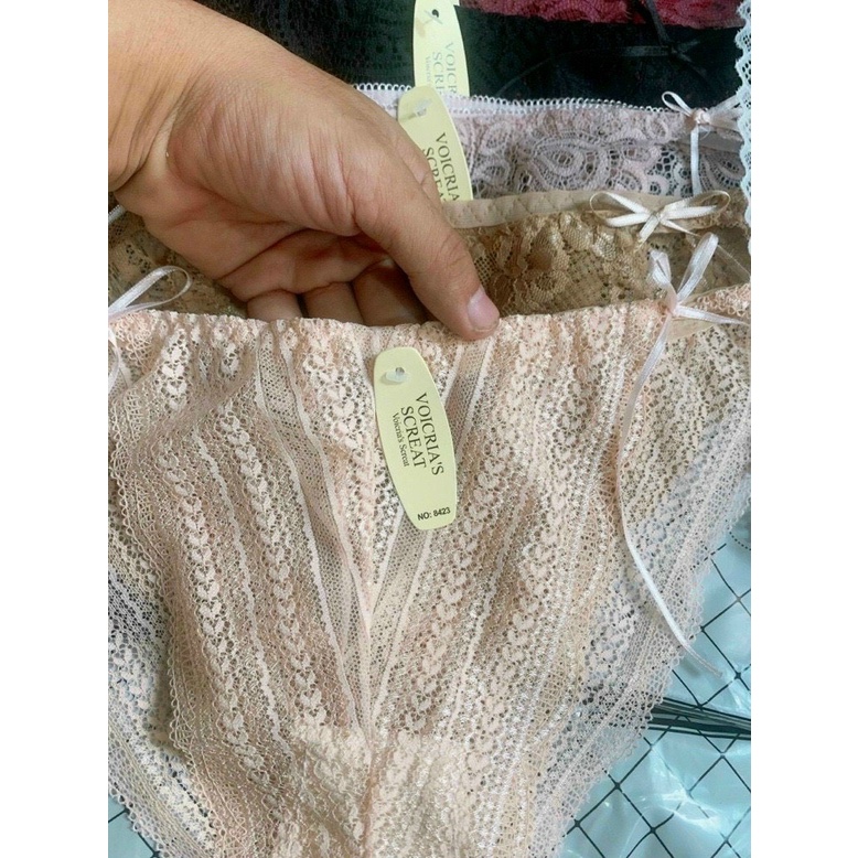 Quần lót nữ ren nơ 2 bên sexy xuyên thấu quyến rũ