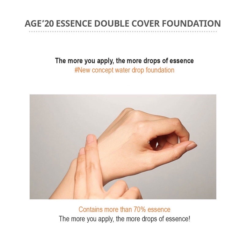 Kem Nền Age 20s Essence Foundation Dual Mini Kit