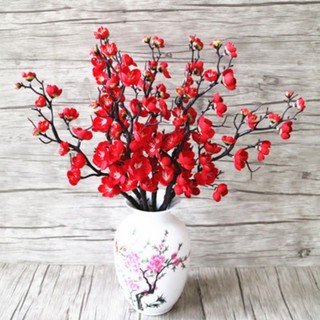Cành Mai Đào _ dài 30cm_ hoa lụa trang trí