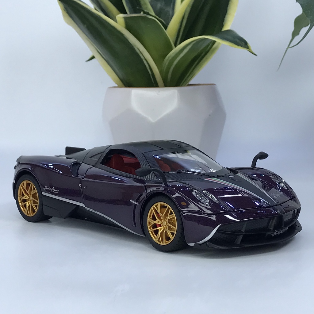 Mô hình siêu xe Pagani Huayra tỷ lệ 1:24 bằng kim loại hãng Chezhi