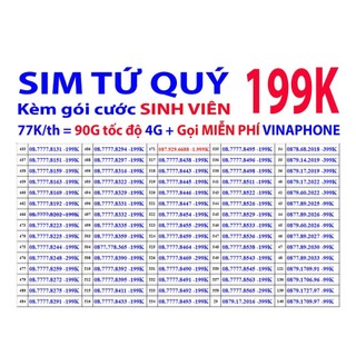 Sim Itelecom mạng sim 4G Vinaphone gói 4GB/ngày (120GB/tháng)