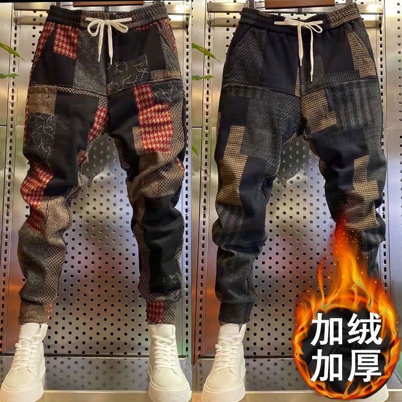 Quần Baggy Ống Rộng Phong Cách Retro Cho Nam Size M-5xl