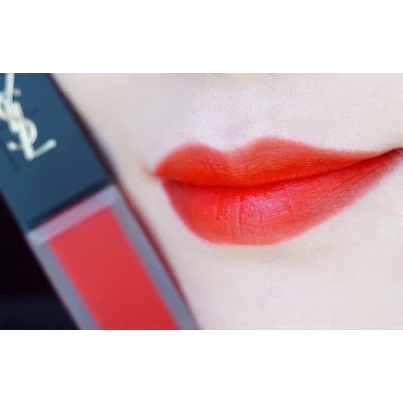 Son Kem YSL 201 Rouge Tatouage Velvet Cream