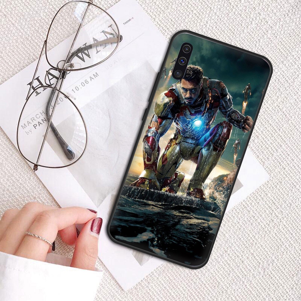 Ốp Điện Thoại TPU Mềm Hình iron Man Cho iPhone 12 Pro Max 12 Mini 12 Pro 3X22I9