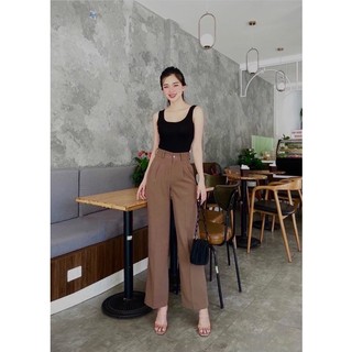 QUẦN ĐŨI DÀI ỐNG ĐỨNG CẠP CAO