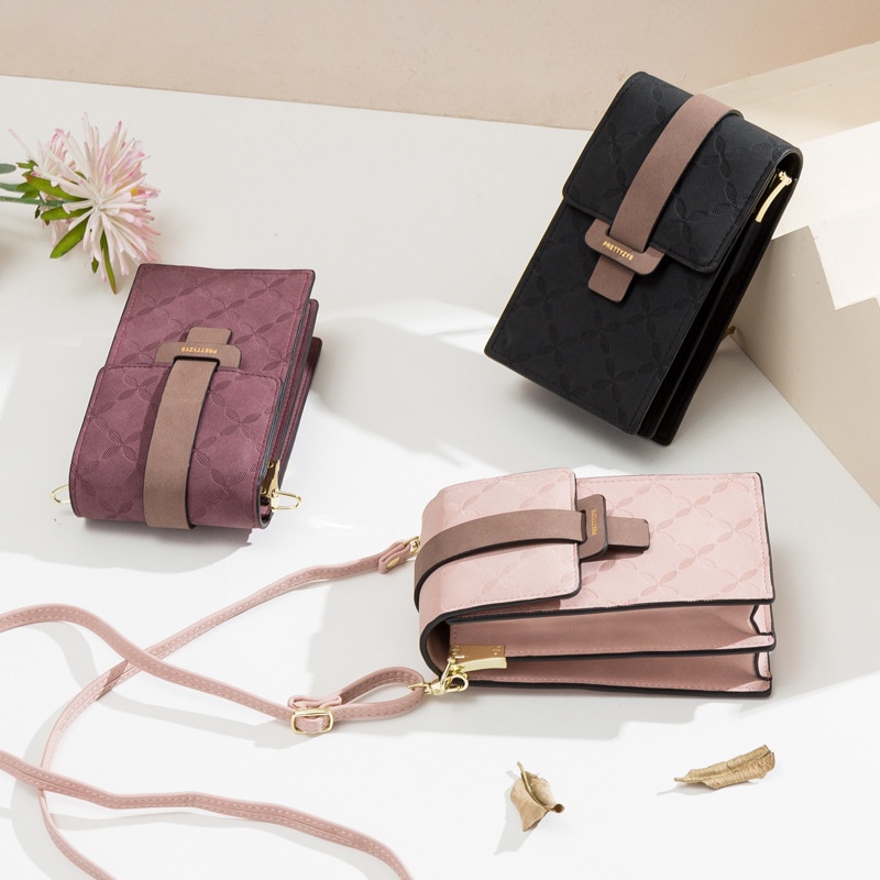 Túi Xách Đeo Vai Thiết Kế Đơn Giản Có Khóa Kiểm Tra Dành Cho Nữ