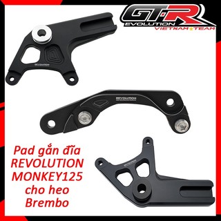 Pad gắn heo / bắt heo brembo2p brembo4p adelin revolution monkey125
