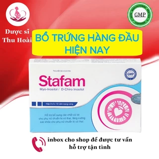 [TĂNG KHẢ NĂNG THỤ THAI] 3 Bổ Trứng STAFAM Tăng Đậu Thai,Tăng Chất Lượng Trứng, Cân Bằng Nội Tiết Tố, Bổ Trứng, ĐiềuTHAI