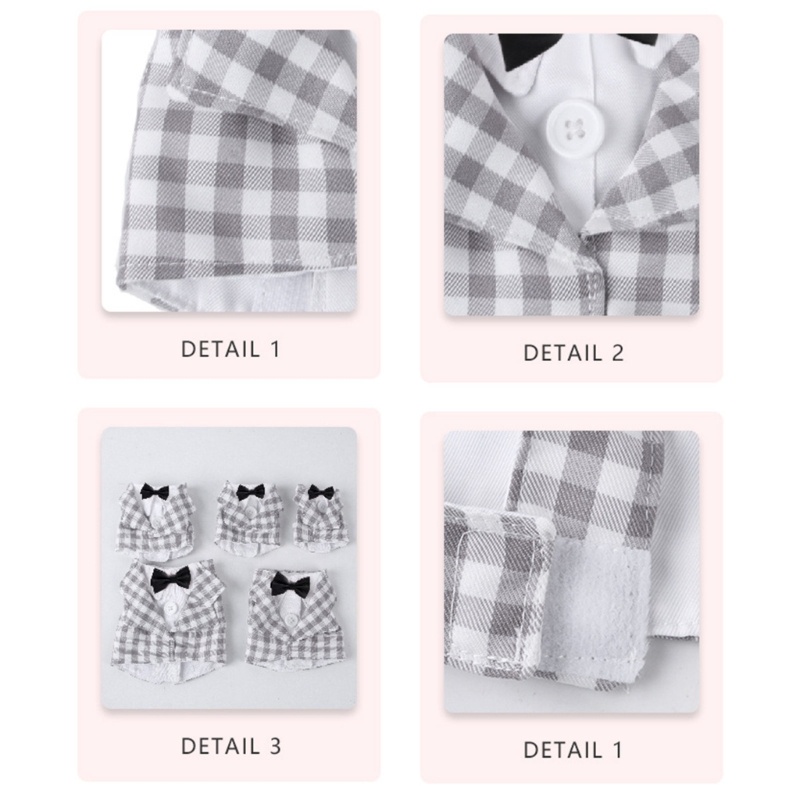 Bộ Đồ Tuxedo Đồng Phục Họa Tiết Kẻ Sọc Thời Trang Làm Đạo Cụ Chụp Ảnh Cho Chim Vẹt