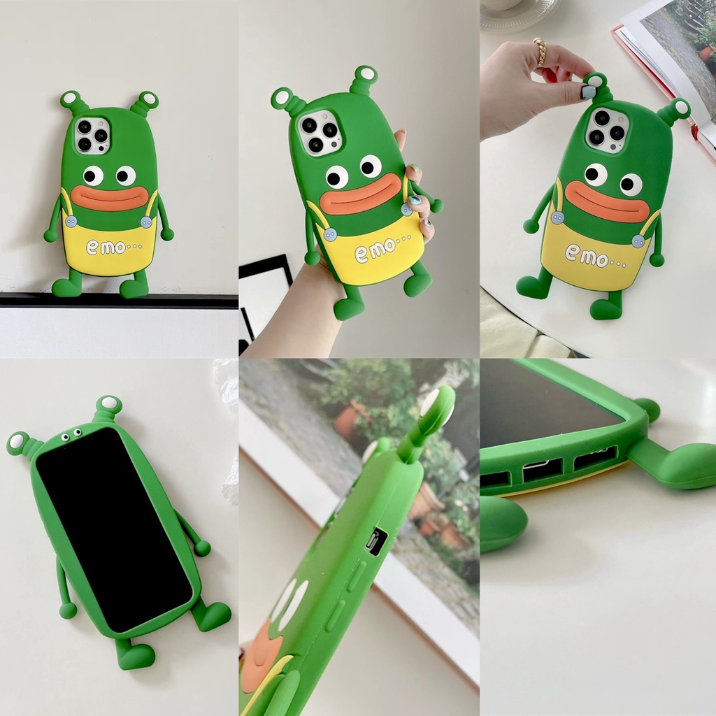 Ốp Lưng Điện Thoại Sâu xanh emo siêu cute Silicon Iphone 7/8/Plus/X/Xr/XsMax/11/12/13/14/Pro/Pro Max/Plus/Prm/Max/ProMax