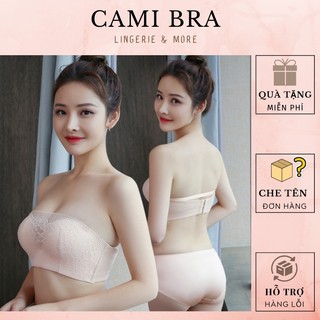 Áo ngực quây không gọng đệm dày chống tụt, tạo khe nâng ngực siêu đỉnh A06