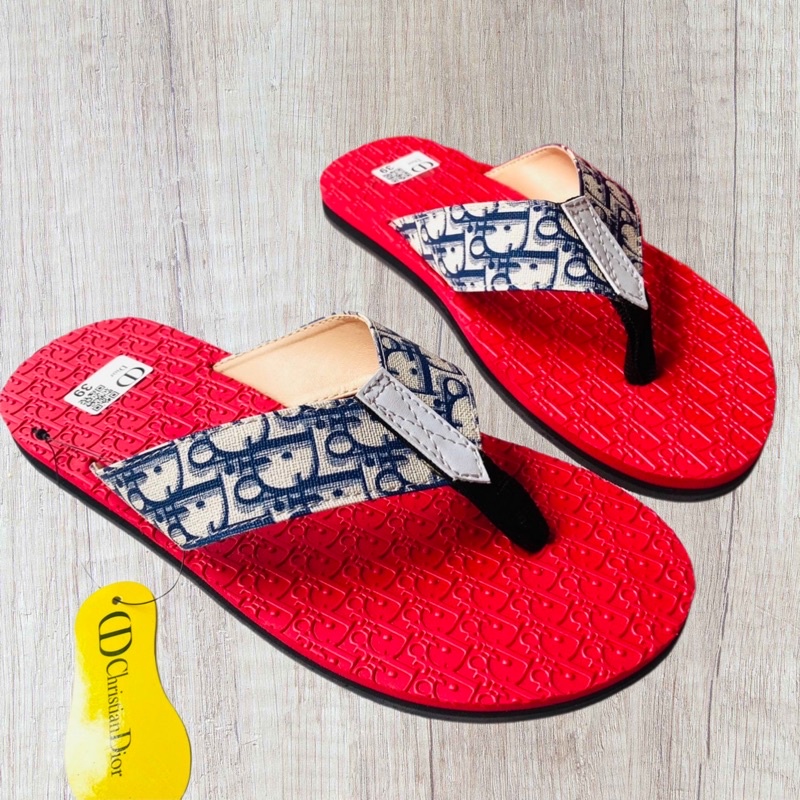 Dép Kẹp Nam Thái Lan Tông Lào Nam Mẫu Diors Vân Nổi Full Size