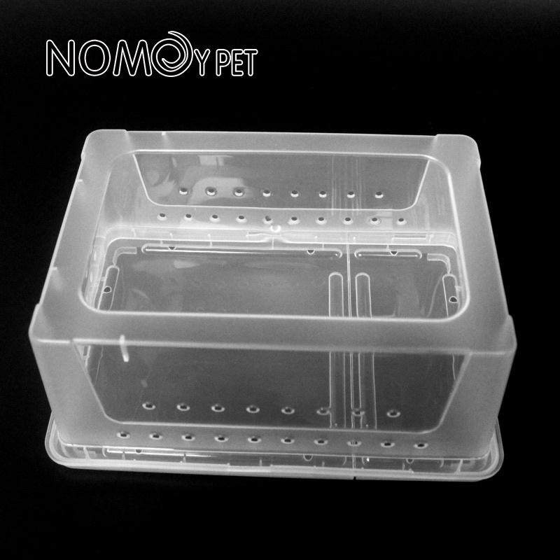 Hộp nuôi bò sát, hộp nuôi côn trùng, hộp nuôi thú cưng loại to H5 33x23x15cm