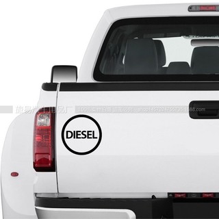 Tem ô tô dán bình dầu diesel