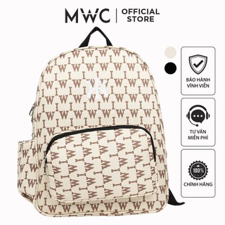 Balo MWC 1130 - Ba Lô Cặp Nam Nữ Họa Tiết Đi Học Đi Làm, Đựng Laptop Đồ Cá Nhân Tiện Lợi