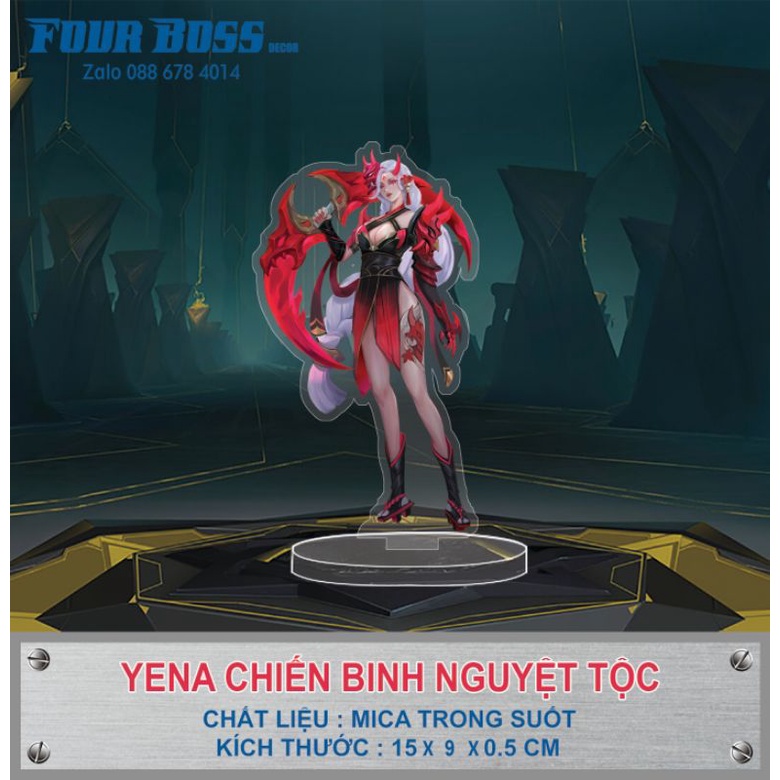 Mô Hình Tướng Yena Chiến Binh Nguyệt Tộc Trong Game Liên Quân Mobile - Arena of Valor