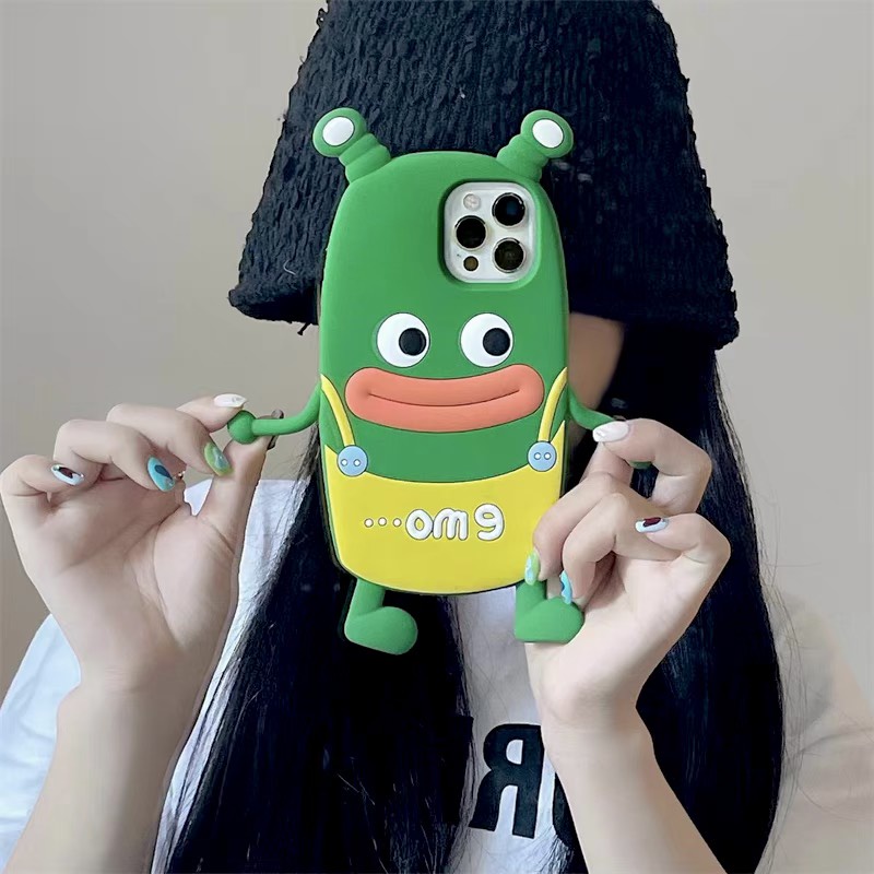 Ốp Lưng Điện Thoại Sâu xanh emo siêu cute Silicon Iphone 7/8/Plus/X/Xr/XsMax/11/12/13/14/Pro/Pro Max/Plus/Prm/Max/ProMax