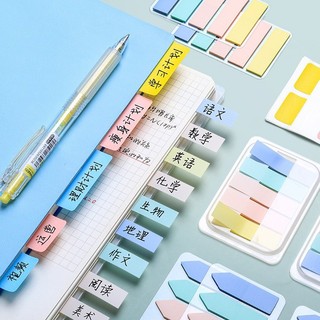 Giấy note mini màu pastel siêu dễ thương