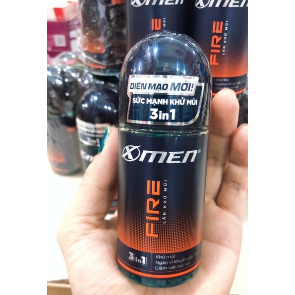 Lăn khử mùi XMen Fire Active 50ml