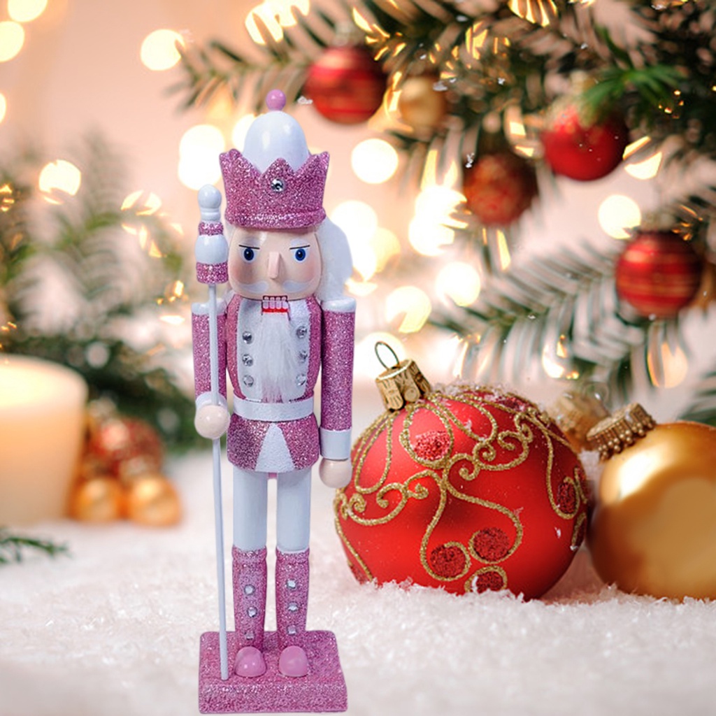 [Prettyia1] Tượng Vua Nutcrackers / Nutcrackers Trang Trí