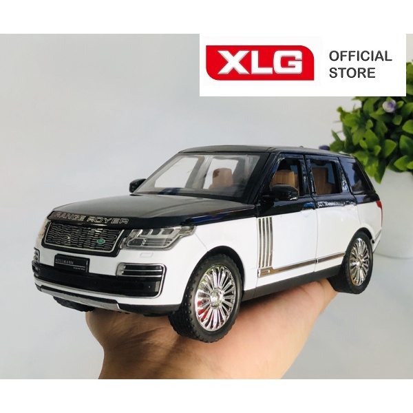 Mô hình xe ô tô Range Rover 2022 cao cấp bằng hợp kim có đèn led âm thanh
