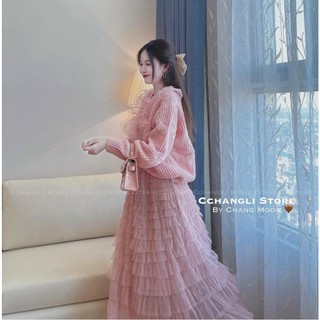 Chân váy xếp ly nhiều tâng tầng hot