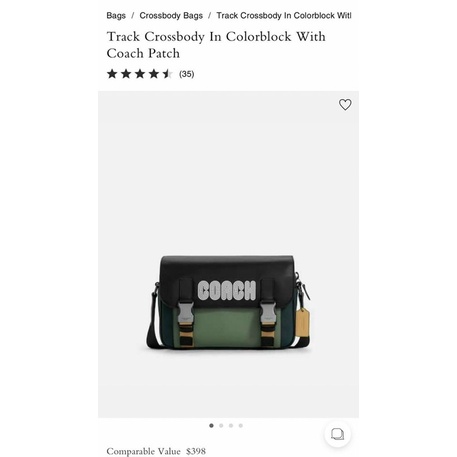 Túi đeo chéo Coach Patch dành cho nam sành điệu