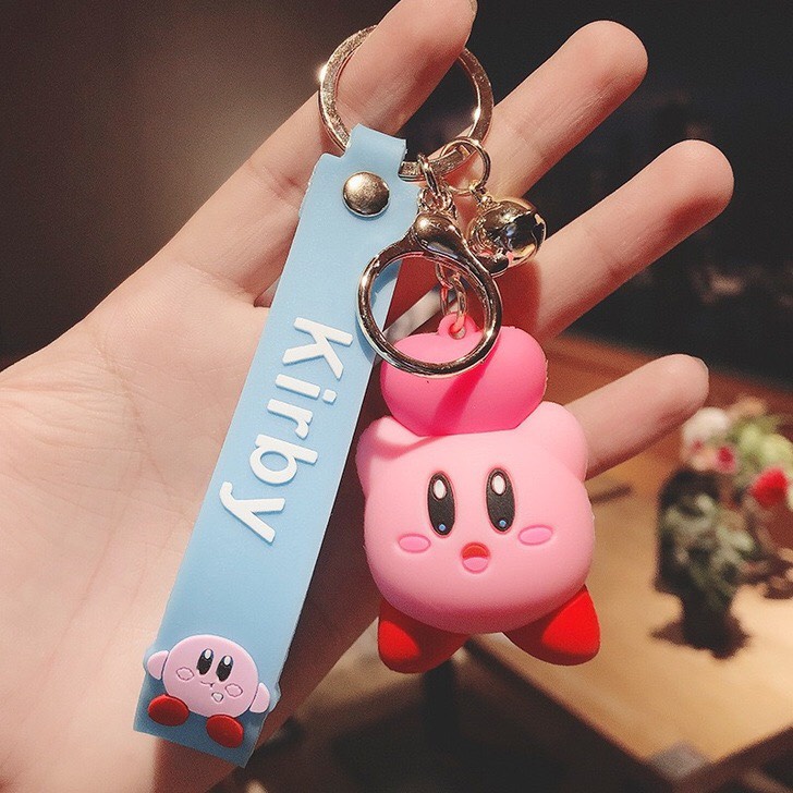 Móc Khoá Game Kirby Dễ Thương Phụ Kiện Túi Xách ,Game, Móc khóa treo