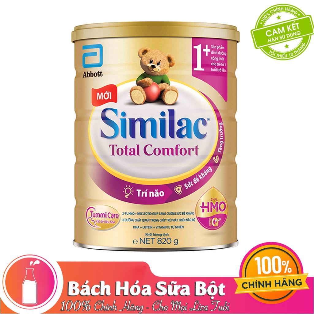 Sữa bột Abbott Similac Total Comfort 1+ 820g