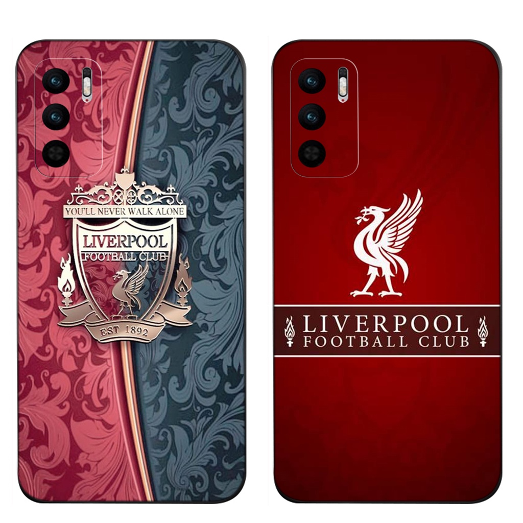 Ốp Điện Thoại Silicon Mềm Hình Câu Lạc Bộ Liverpool Cho iPhone 7 8 7 + 8 + 6 + 6S + XR XS Max 5 5s EDC69