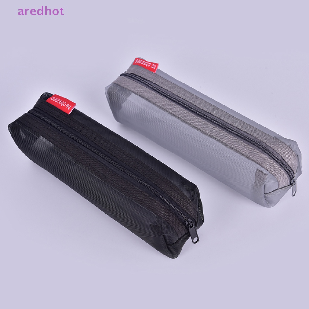 Túi Đựng Bút Trong Suốt Có Khóa Kéo Tiện Dụng Cho Học Sinh Mới