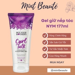 Gel tạo kiểu tóc xoăn Not Your Mother's Curl Talk Frizz Control Sculpting Gel 177ml Not Your Mother của Mỹ