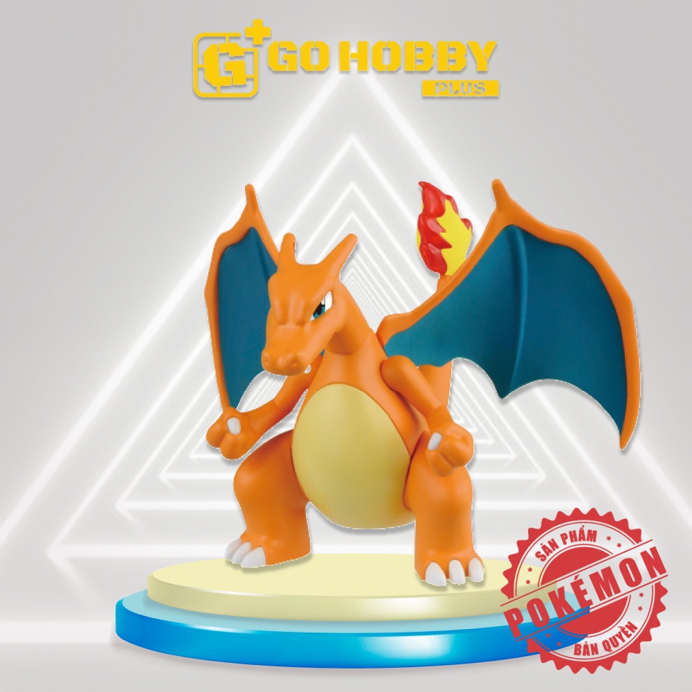 POKEPLA 43 | Lizardon VS Kairyu - Charizard VS Dragonite | Đồ chơi lắp ráp POKEMON