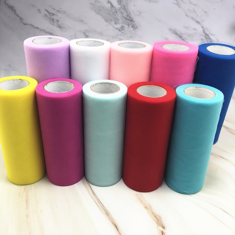 Cuộn Vải Tuyn 25 Yd Dùng Gói Quà, Trang Trí Tiệc Cưới