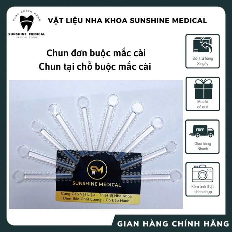 Chun đơn chỉnh nha Chun tại chỗ nha khoa