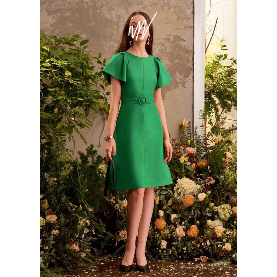 Đầm J.crew Tay Nhấn Kèm Belt