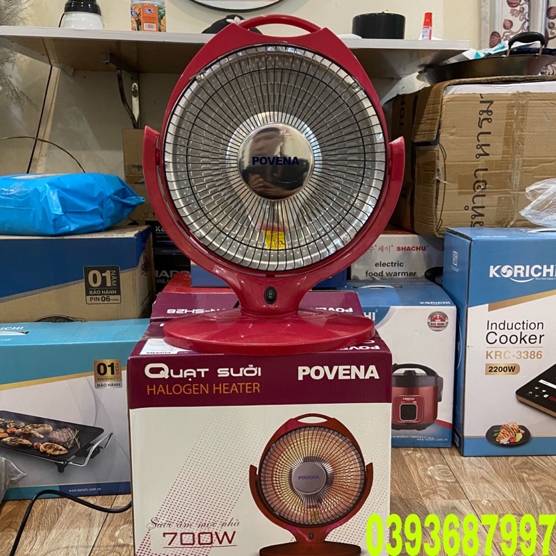 🍇QUẠT SƯỞI ẤM EM BÉ POVENA LÀM ẤM NHANH