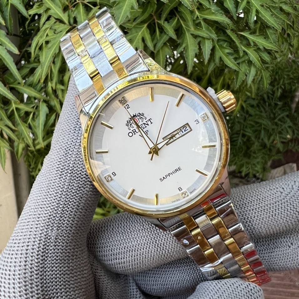 Đồng Hồ Nam Orient, Đồng hồ OR02 Nam, Dây thép đúc cao cấp, chống xước, chống nước thẻ bảo hành 12 tháng